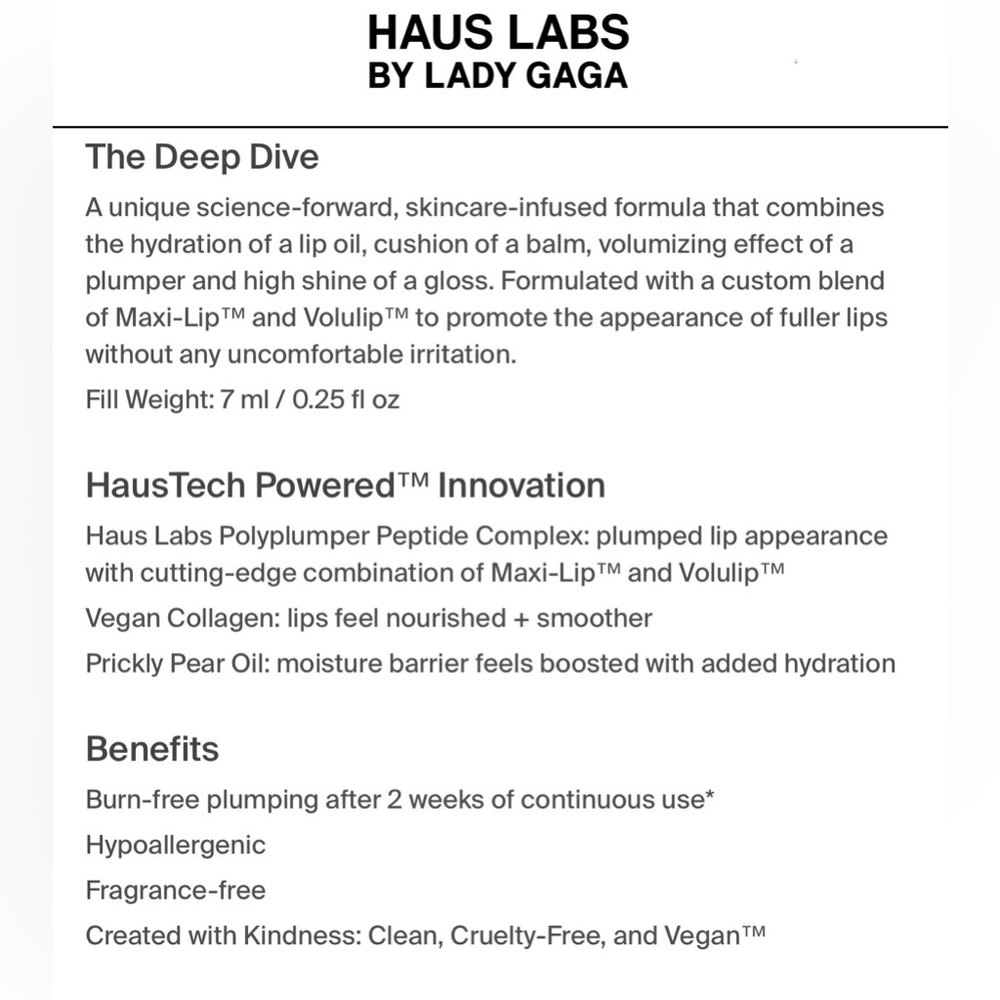 Haus Labs By Lady Gaga Guava new in box - Picture 2 of 6